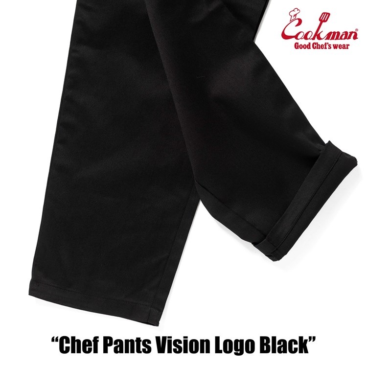 �����եѥ�� Chef Pants Vision Logo Black