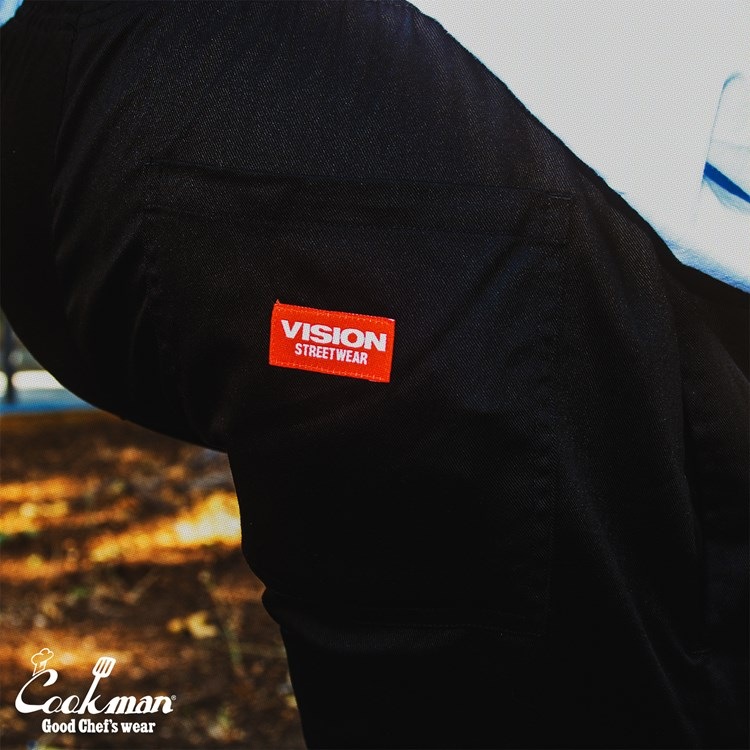 �����եѥ�� Chef Pants Vision Logo Black