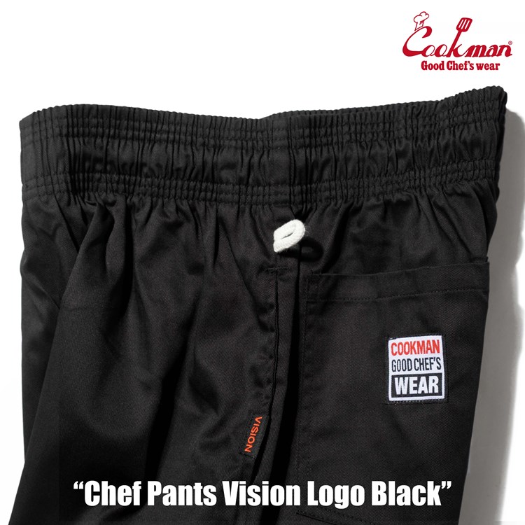 �����եѥ�� Chef Pants Vision Logo Black