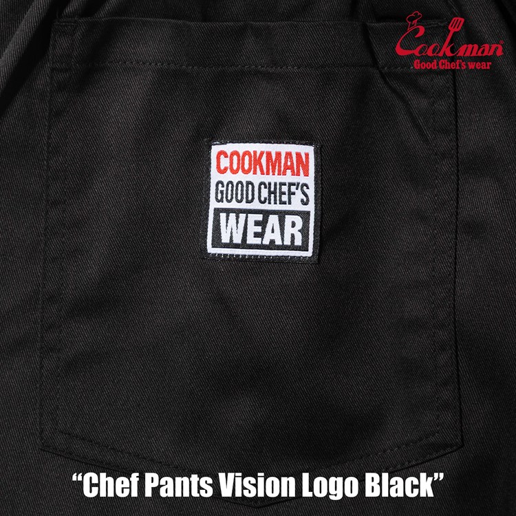 �����եѥ�� Chef Pants Vision Logo Black