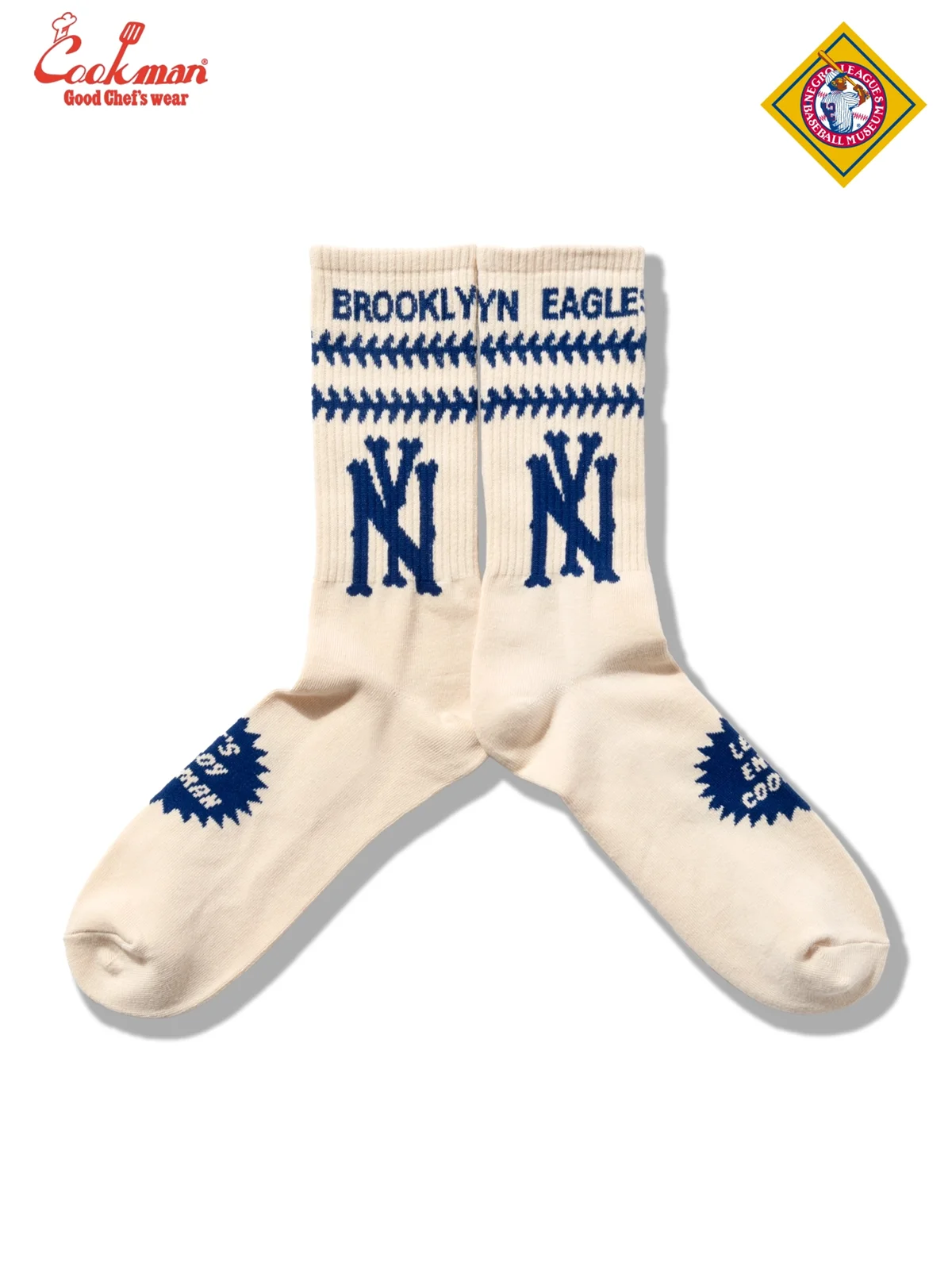 ���å��� Rib Crew Socks NLBM BROOKLYN EAGLES