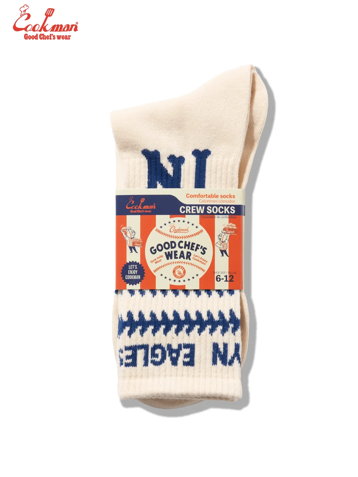 ���å��� Rib Crew Socks NLBM BROOKLYN EAGLES