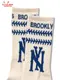 ���å��� Rib Crew Socks NLBM BROOKLYN EAGLES