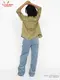 �����եѥ�� Chef Pants Semiwide Corduroy Blue Gray