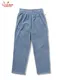 �����եѥ�� Chef Pants Semiwide Corduroy Blue Gray