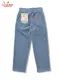 �����եѥ�� Chef Pants Semiwide Corduroy Blue Gray