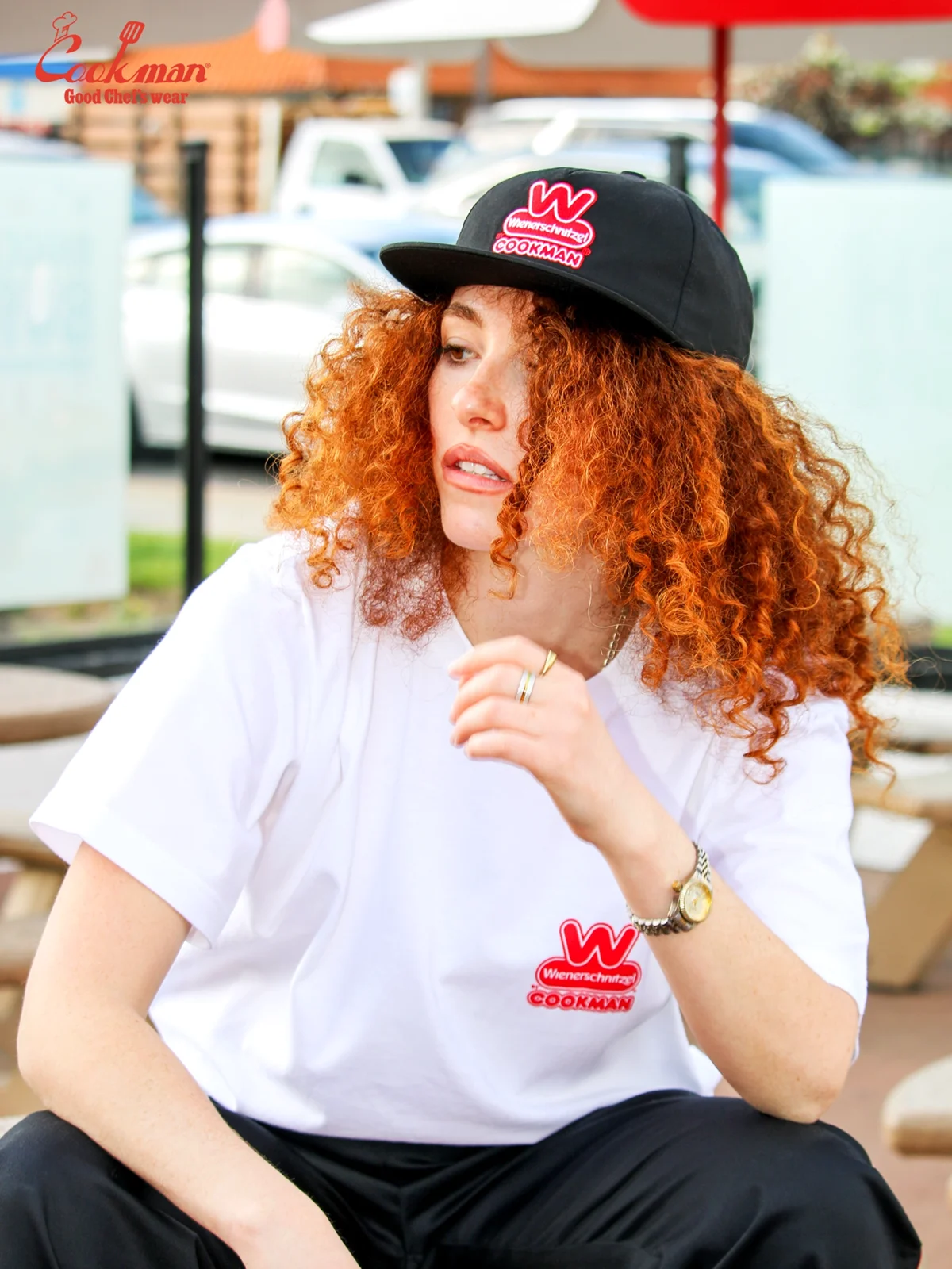 ����å� Cap Wienerschnitzel Black