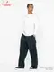 �����եѥ�� Chef Pants High-Wide Black Watch Check