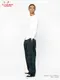 �����եѥ�� Chef Pants High-Wide Black Watch Check