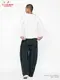 �����եѥ�� Chef Pants High-Wide Black Watch Check