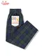 �����եѥ�� Chef Pants High-Wide Black Watch Check