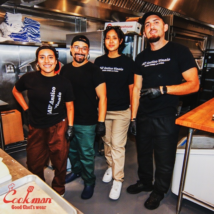 �����եѥ�� Chef Pants Herringbone Black