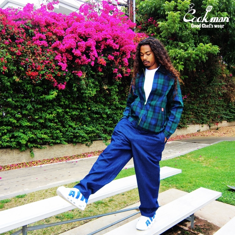 ǥХ꡼㥱å Delivery Jacket Woven Black Watch Check