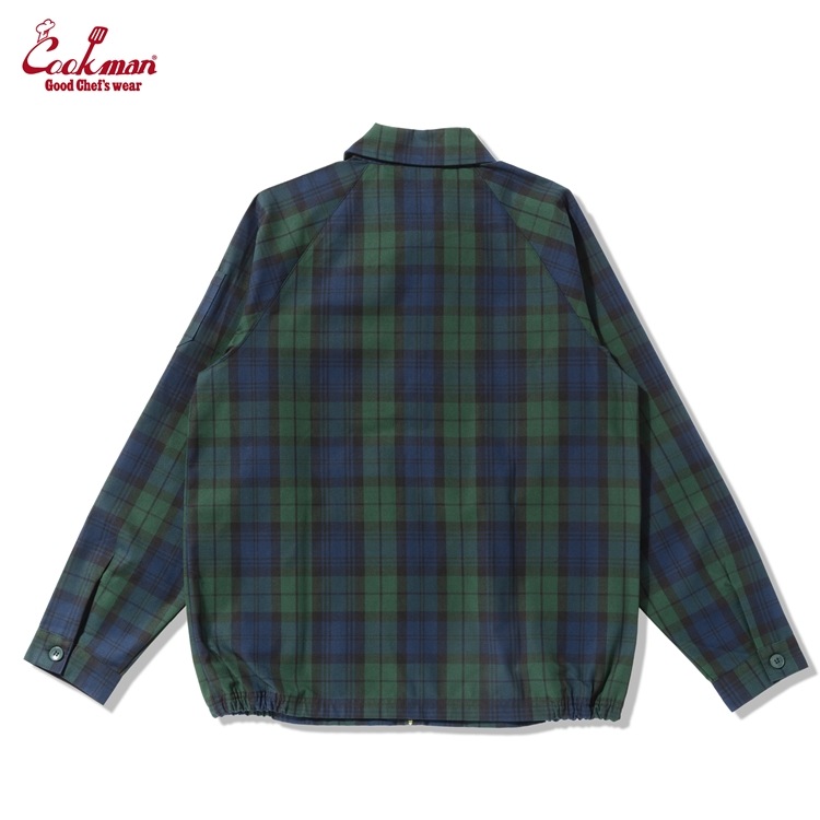 ǥХ꡼㥱å Delivery Jacket Woven Black Watch Check