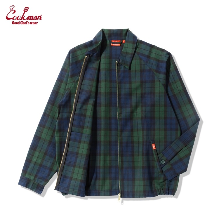 ǥХ꡼㥱å Delivery Jacket Woven Black Watch Check