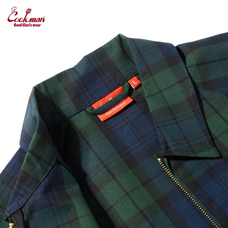 ǥХ꡼㥱å Delivery Jacket Woven Black Watch Check