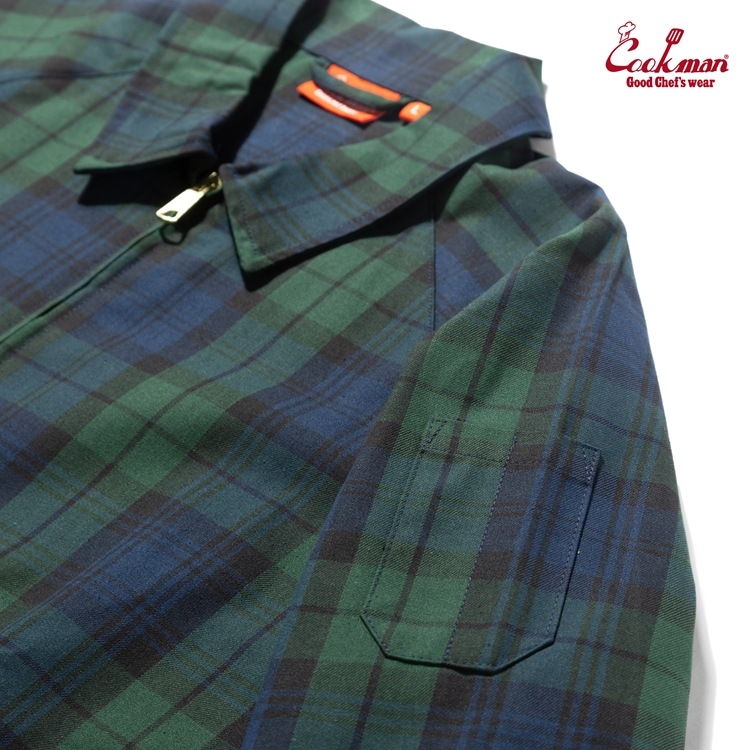 ǥХ꡼㥱å Delivery Jacket Woven Black Watch Check