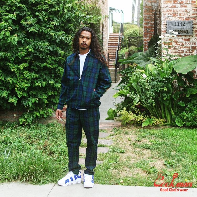 ǥХ꡼㥱å Delivery Jacket Woven Black Watch Check