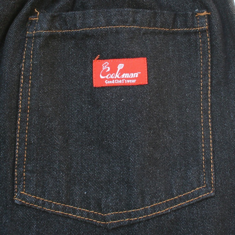 �����եѥ�� Chef Pants Short Denim Black
