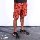 եѥ Chef Pants Short Cargo Ripstop Duck Hunter Camo Red