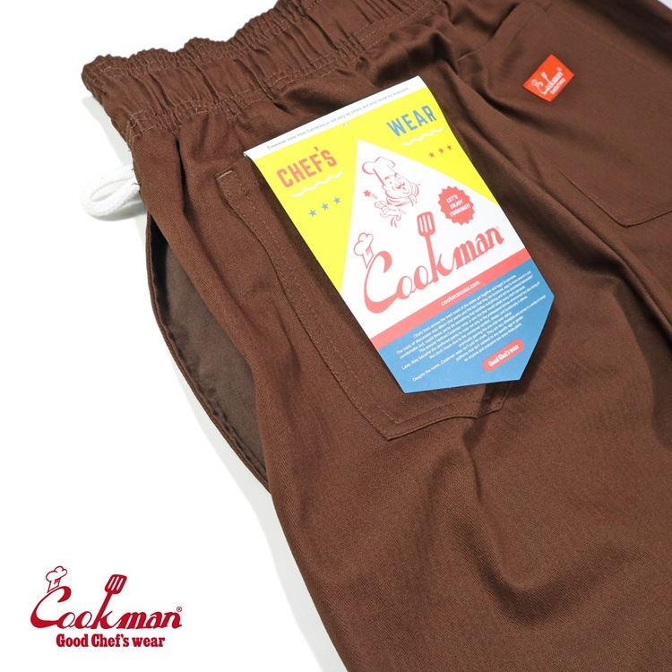 եѥ Chef Pants Herringbone Chocolate
