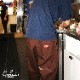 եѥ Chef Pants Herringbone Chocolate