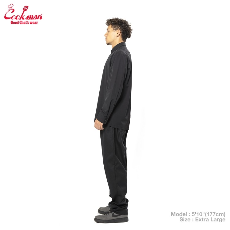 �������� Long Sleeve Work Shirts Black