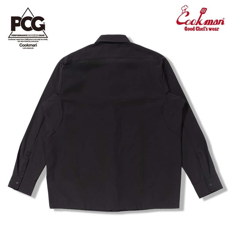 �������� Long Sleeve Work Shirts Black