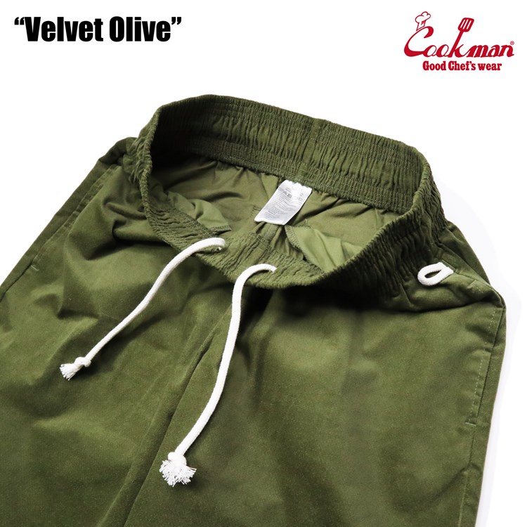 եѥ Chef Pants Velvet Olive