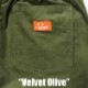 եѥ Chef Pants Velvet Olive