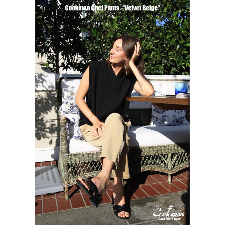 �����եѥ�� Chef Pants Velvet  Beige