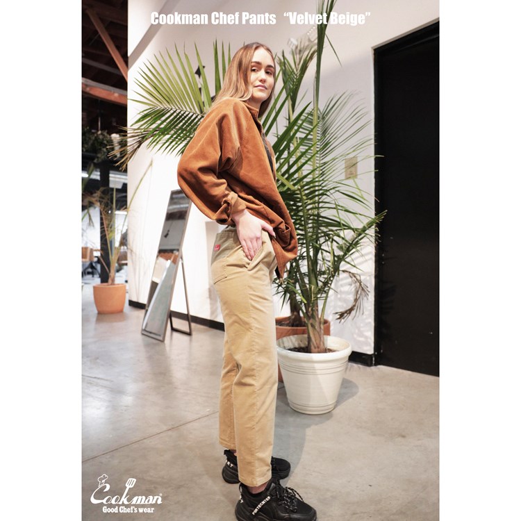 �����եѥ�� Chef Pants Velvet  Beige