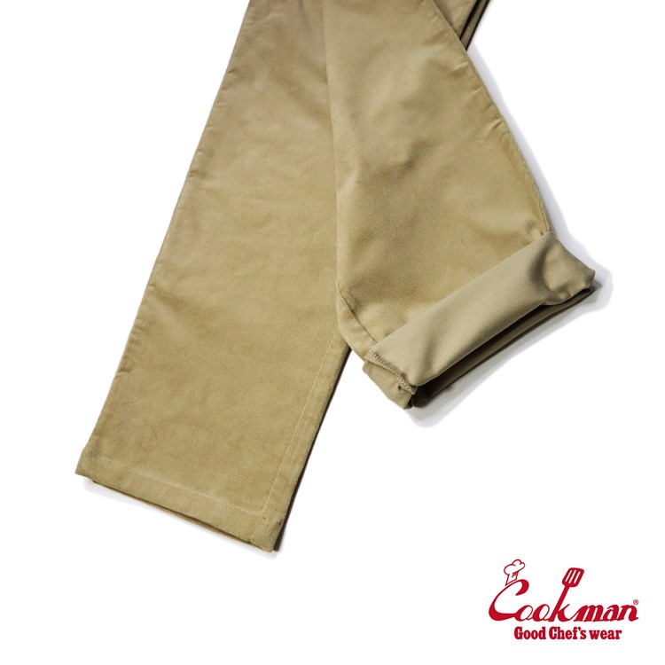 �����եѥ�� Chef Pants Velvet  Beige