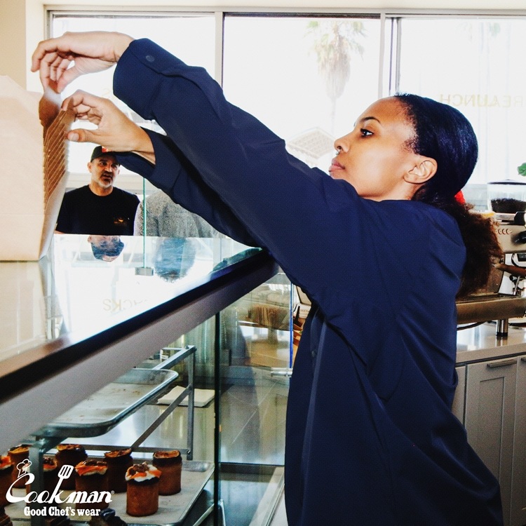 �������� Long Sleeve Work Shirts Navy