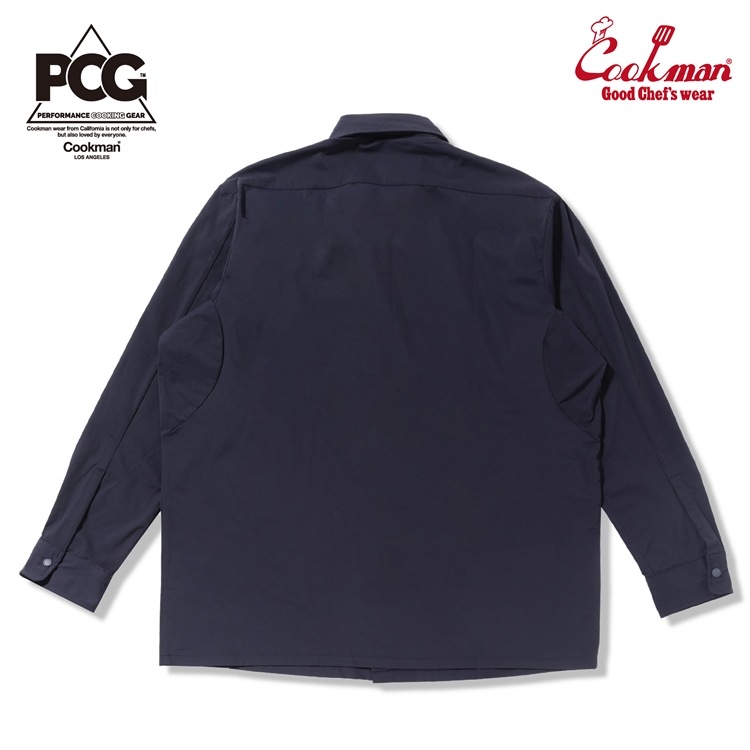�������� Long Sleeve Work Shirts Navy