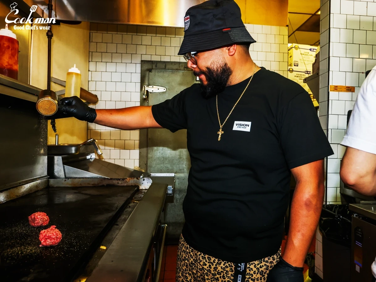 �Х��åȥϥå� Bucket Hat Vision Logo Black