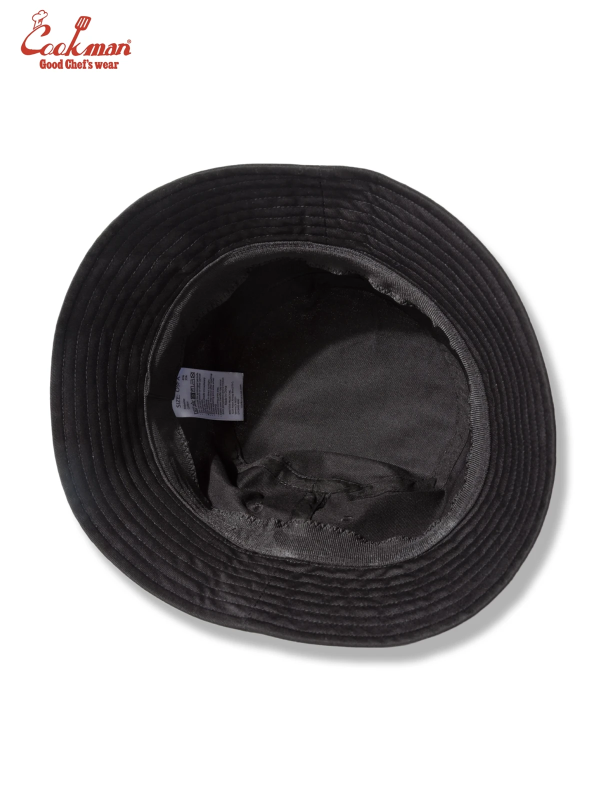 �Х��åȥϥå� Bucket Hat Vision Logo Black