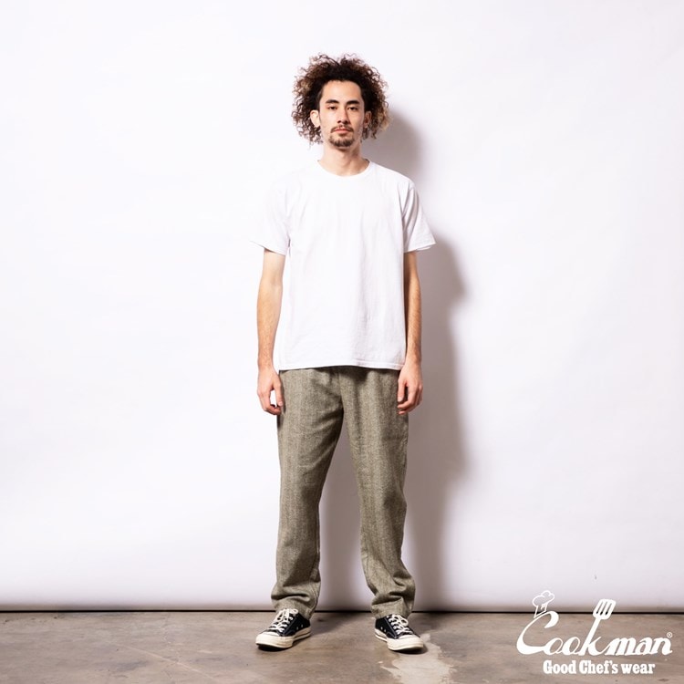 �����եѥ�� Chef Pants Milk Tweed Olive