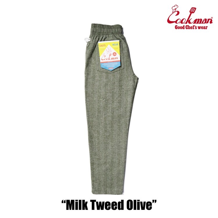 �����եѥ�� Chef Pants Milk Tweed Olive