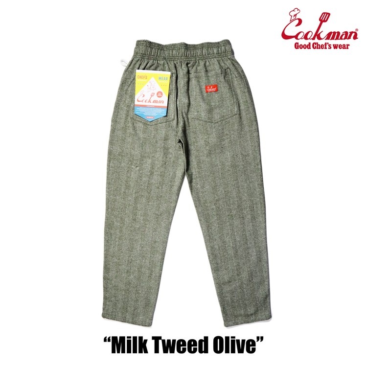 �����եѥ�� Chef Pants Milk Tweed Olive