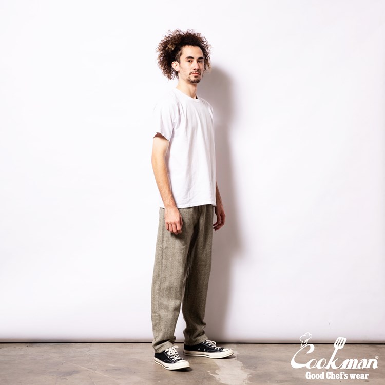 �����եѥ�� Chef Pants Milk Tweed Olive