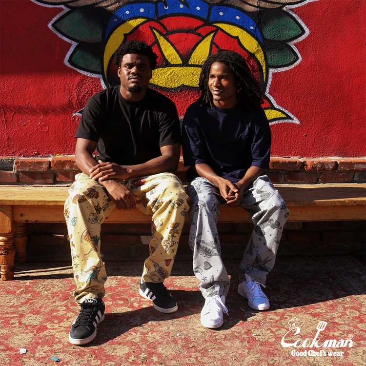 �����եѥ�� Chef Pants Old Tattoo Beige