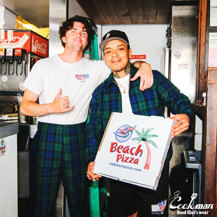 �����եѥ�� Chef Pants Woven Black Watch Check