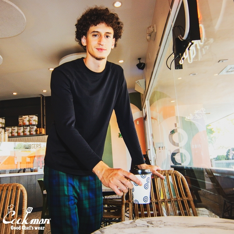 �����եѥ�� Chef Pants Woven Black Watch Check