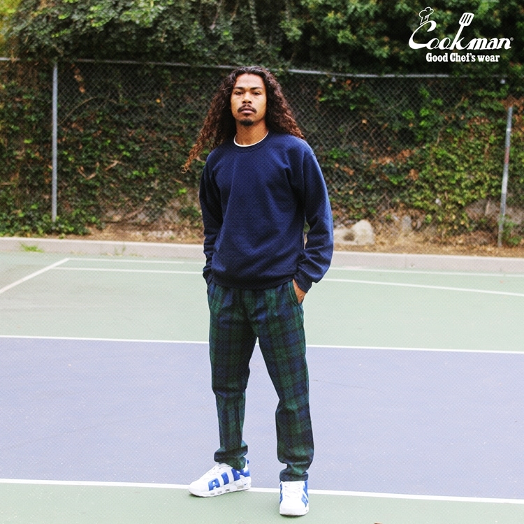 �����եѥ�� Chef Pants Woven Black Watch Check