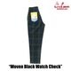 �����եѥ�� Chef Pants Woven Black Watch Check