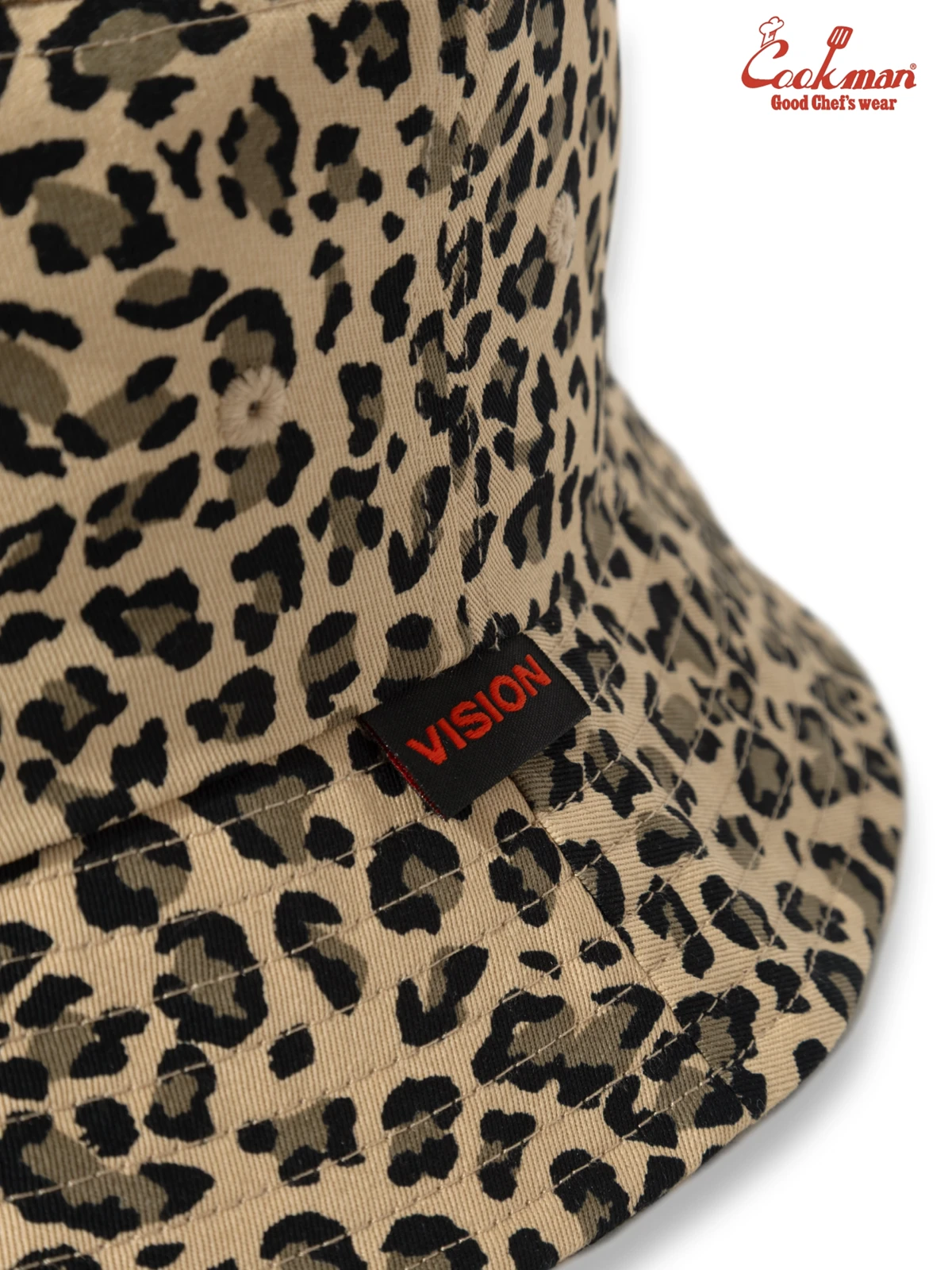�Х��åȥϥå� Bucket Hat Vision Logo Leopard