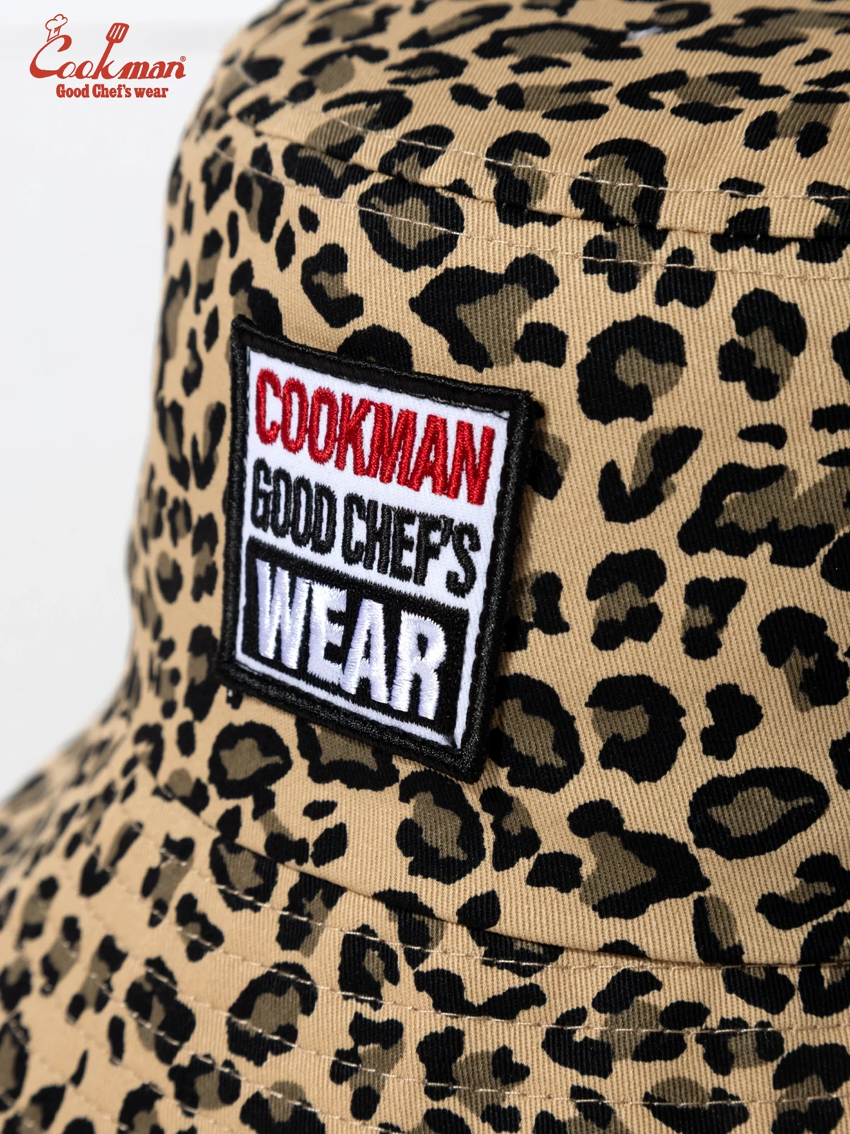 �Х��åȥϥå� Bucket Hat Vision Logo Leopard