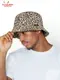 �Х��åȥϥå� Bucket Hat Vision Logo Leopard