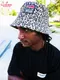 �Х��åȥϥå� Bucket Hat Vision Logo Leopard